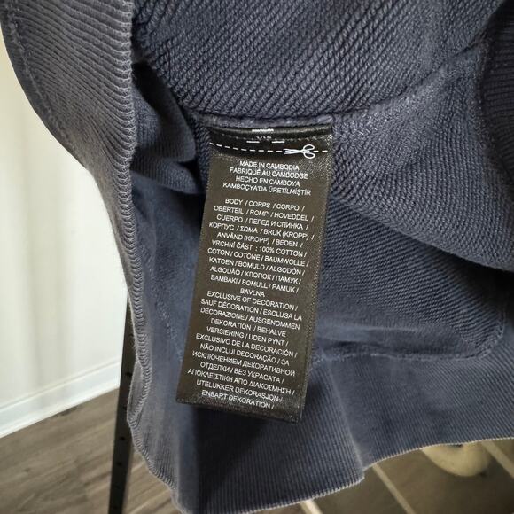 RRL Ralph Lauren Double RL Winter Seas V Sweatshirt S NEW Heavy Raglan Crewneck - Picture 6 of 6